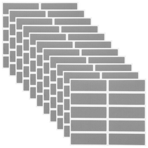 5000Pz Adesivi Scratch Off Argento Per Compleanni E Classroom