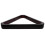 3Ud Rack Madera Billar Negro Marco Triangular Accesorio Para Club 3