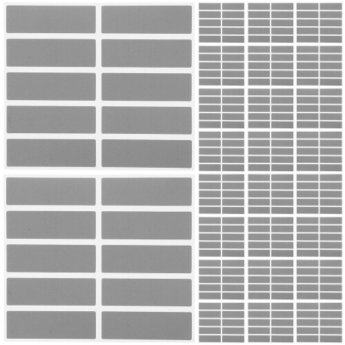 5000Pz Adesivi Scratch Off Argento Per Compleanni E Classroom 1