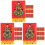30Ud Tarjetas Amuletos PVC Multicolor Para Protección Y Suerte 4