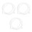 3Pièces Accessoires Mélange Résine Époxy Embout Long Transparent 8