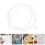 3Pièces Accessoires Mélange Résine Époxy Embout Long Transparent 10