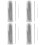 4Set Spilli in Argento Per Blocco Tappetini Fai Da Te 7