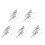 10Ud Clips Para De En Hierro Estilo Formal 10