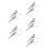 10Ud Clips Para De En Hierro Estilo Formal 8