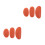 6Pcs Silicone Tools Red Soft Clay Sheets for DIY Pottery Art 5