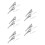 10Ud Clips Para De En Hierro Estilo Formal 9