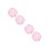 4Pièces Rafraîchissant Rose Pour Hamsters Cochons D'inde 4