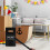 6Pièces Jouet Police Noir Solution Jeu Rôle Durable 5