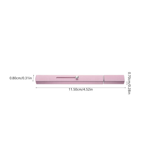 4Pièces Brosse Rétractable En Fibre Synthétique Rose Compacte 1
