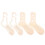20Pièces Formes Bois Beige Pour Tricot De , Accessoires 3