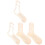20Pièces Formes Bois Beige Pour Tricot De , Accessoires 2