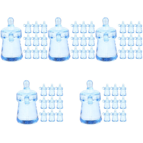 150Pièces Mini Bleu Décorations Suspendues Pour Bébé 2