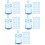 150Pièces Mini Bleu Décorations Suspendues Pour Bébé 7