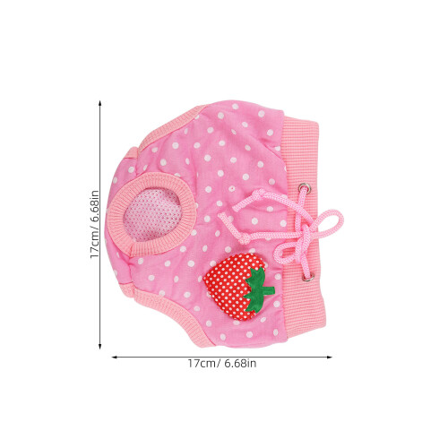 3Pièces Culottes Sécurisées Absorbantes Multicolores Pour Animaux 1