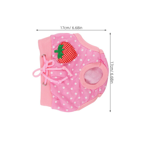 3Pièces Culottes Sécurisées Absorbantes Multicolores Pour Animaux 2