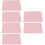 6Pièces Blocs Caoutchouc Roses Pour Gravure Manuelle Loisirs DIY 8