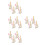 16Set Set Musicale Chitarra in Legno Beige Per Bambini Da Decorare 4
