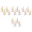 16Set Set Musicale Chitarra in Legno Beige Per Bambini Da Decorare 6