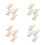 16Set Set Musicale Chitarra in Legno Beige Per Bambini Da Decorare 5