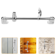 4Pz PVC Doccia in Acciaio Inox Regolabile Per Bagno