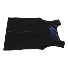 5Pz Gilet Uomo Multiuso in PU Con Zip Multi Per Sport