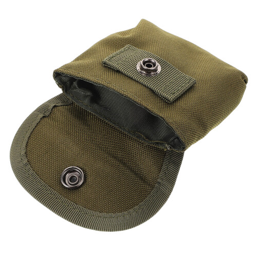 3Ud Mini Pouch Verde Resistente Con Gancho Para Llaves Y Monedas