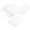3Set Abbigliamento Bianco Per Bambola Con Set E Calze in Cotone 1