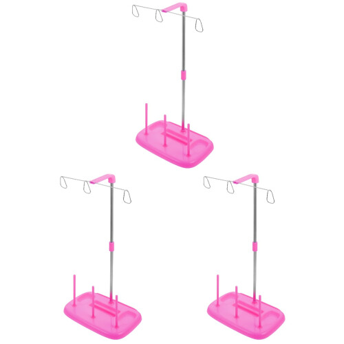 3Pièces Porte- Accessoire Machine Rose 1