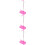 3Pièces Porte- Accessoire Machine Rose 8