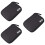 3Pz Borsa Organizer Digitale Nera Portatile Per E 7
