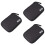 3Pz Borsa Organizer Digitale Nera Portatile Per E 6