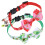 4Pz Gatto Cotone Regolabili Con Fiocco E Campanello 11