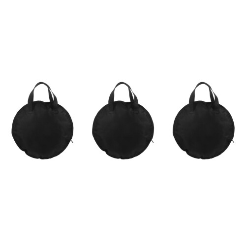 3Pièces Sac Noir Pour Tambour Portable Accessoires 2