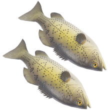 8Pz Statue Pesce Simulazione PU Decorazione Vivace