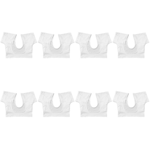 8Pz Gilet Sotto Bianco Assorbi Elastico E 2