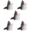5Ensembles Dispositif Enfant Gris Requin Pour Usage Domestique 8