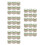 45Pcs Durable Ceramic Aquatic Plant Weights Fixed Rings for Fish Tanks 10