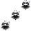 3Set Costume Bambini Con E Gonna Per Feste 7