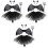 3Set Costume Bambini Con E Gonna Per Feste 5