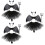 3Set Costume Bambini Con E Gonna Per Feste 9