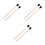 3Paren Paar Comfortabele Drum Mallets Voor Muzikale Percussie 4
