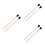 3Paren Paar Comfortabele Drum Mallets Voor Muzikale Percussie 6