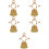 5Sets Hula Set Plastic Kleurrijk Luau Feest Accessoires 9