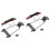 Ponte E Tailpiece Preta Para Guitarra Jazz Semi Oca 4