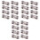 24Pares Conector Para Corrente Prateado Reutilizável Para 3