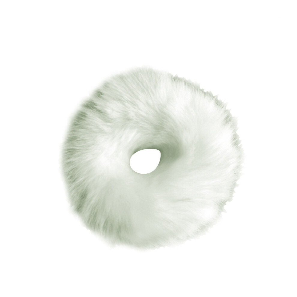 30Pz Scrunchies In Pelliccia, Elastici Per