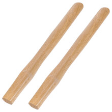 6Pcs Octagon Wooden Hammer Handle Replacement Beige Anti-Slip Grip