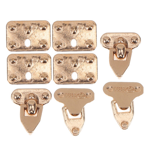 8Set Mini Chiusure Per Valigie, Gioielli E -Da-Te 1