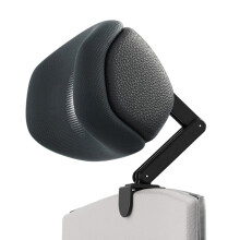 Kantoor Ergonomisch Neksteunkussen Memory Foam-klassiek zwart